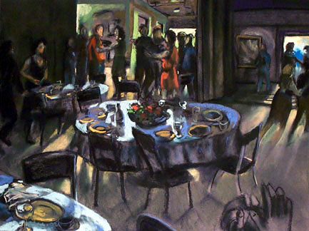 Dinner Party - price - contact the artists - ric@schmitt-hall-studios.com for list